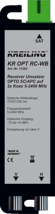 Actual product image Kreiling Receiver