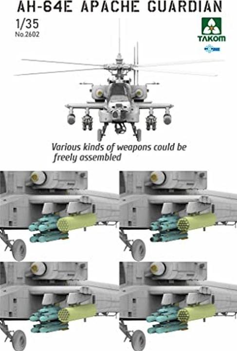 Produktbild Takom Ah-64e Apache Guardian Attack Helicopter