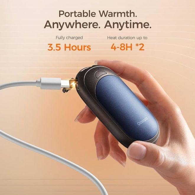 Immagine prodotto Ocoopa UT3 Lite magnetische Handwärmer 2er-Set USB-C 3 Heizstufen