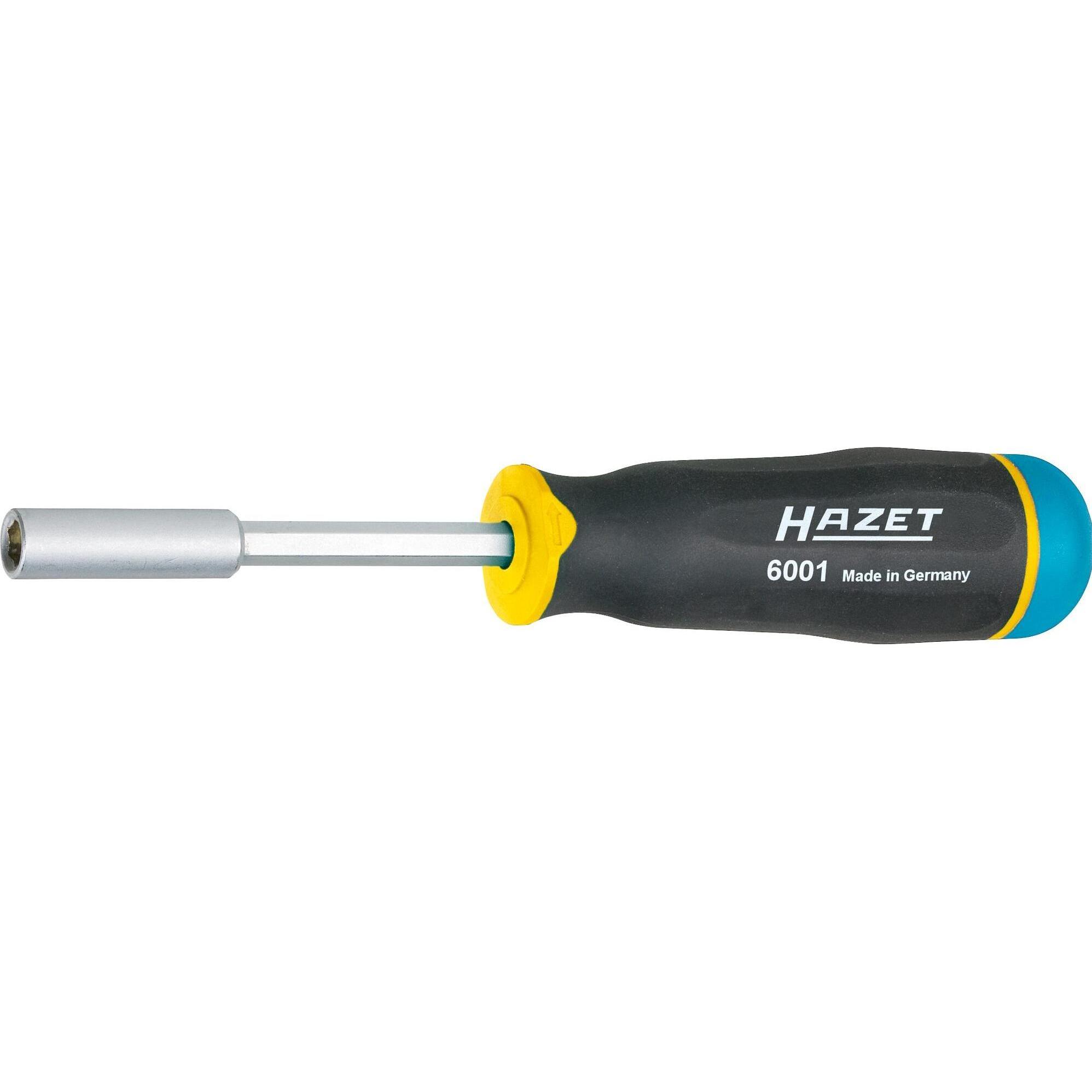 HAZET, Drehmomentschlüssel, Drehmomentschraubendreher 6001-5.4/3 ∙ Nm min-max: 3 - 5.4 Nm ∙ Toleranz: 6% ∙ Sechskant6,3 ...