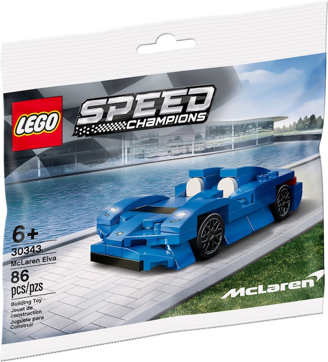 Actual product image LEGO ® Recruitment 30343 B. McLaren Elva (30343, LEGO Speed Champions)