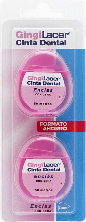 Lacer Hygiene Gingilacer Unisex Zahnseide Set 2 Stück (50 m)