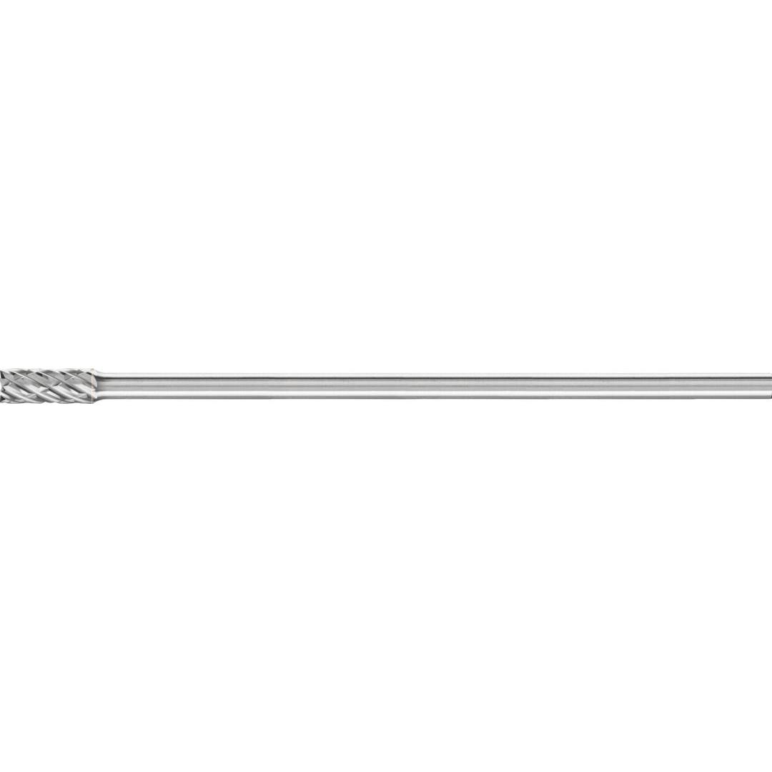 Pferd, Fräser, Hartmetall Hochleistungsfrässtift STEEL Zylinder ZYAS stirnverzahnt Ø 08x20mm Schaft-Ø 6x150m
