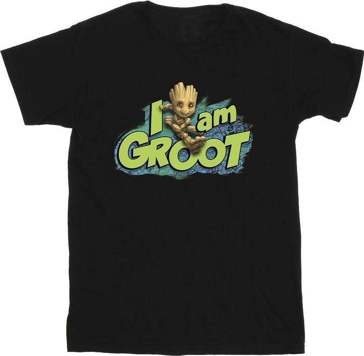 Produktbild Guardians Of The Galaxy I Am Groot Jumping TShirt (S)