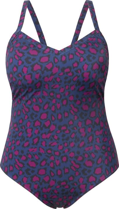Image du produit Studio Untold Maillot de bain à coques souples, imprimé léopard coloré (54)
