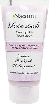 Actual product image Nacomi Face Scrub Smoothing Scrub For Face 75Ml (Cleansing lotion, 75 ml)