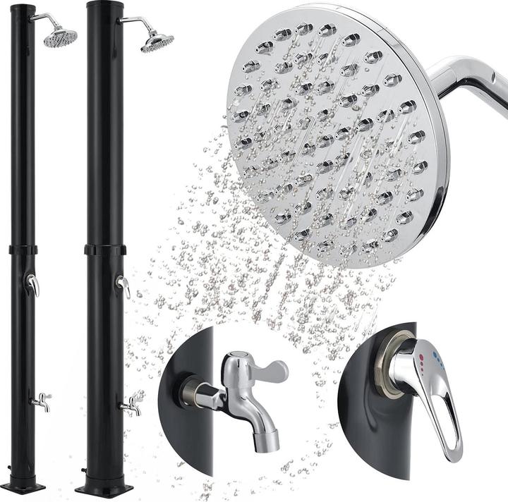 Image du produit Juskys Douche solaire Victoria 20 35 litres