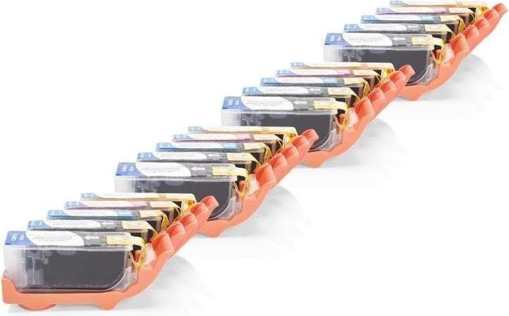 Immagine prodotto Hermex Cartuccia d'inchiostro compatibile Canon PGI-520 CLI-521 (C, FC, M, PGBK, Y)
