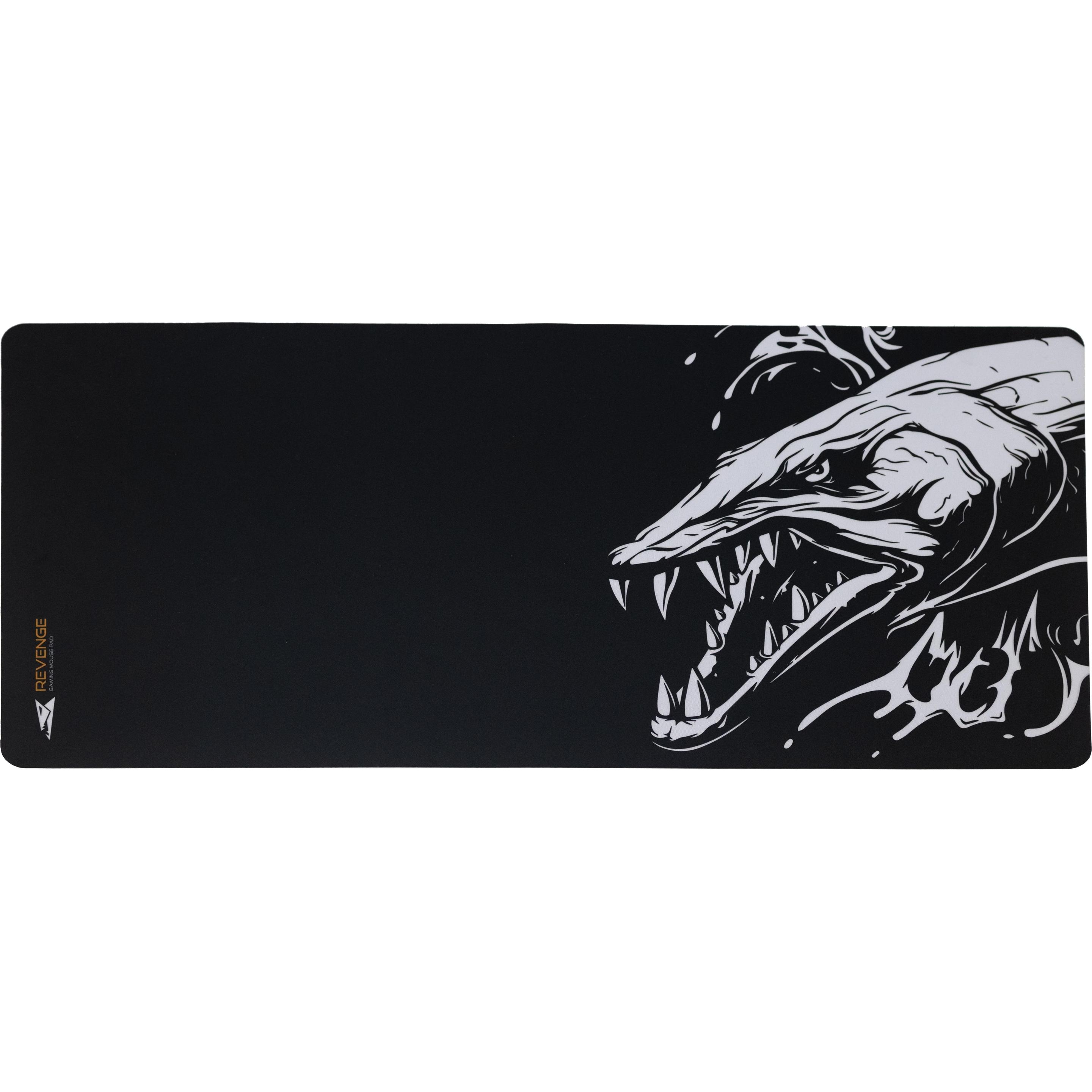 Baracuda Tappetino per mouse REVENGE, 750x350 mm, nero (BGMP-031), Tappetino mouse, Nero