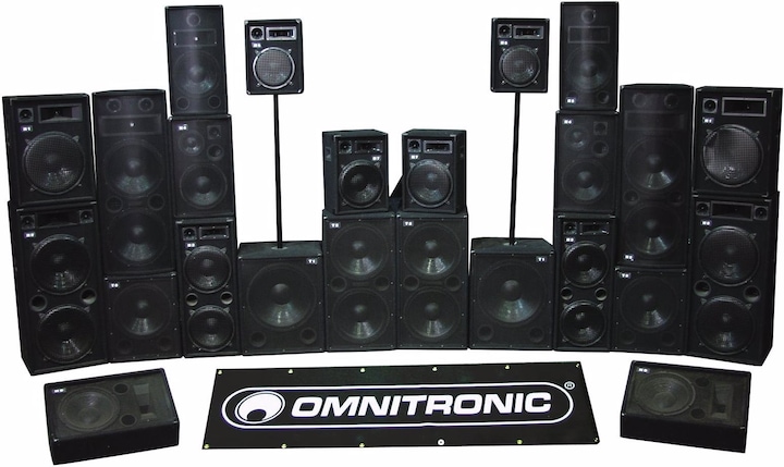 Actual product image Omnitronic DX-1022 (Passive, 1x 200 W)