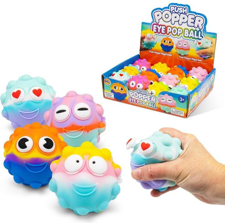 Partydeco Eye Popper MIX fidget bal