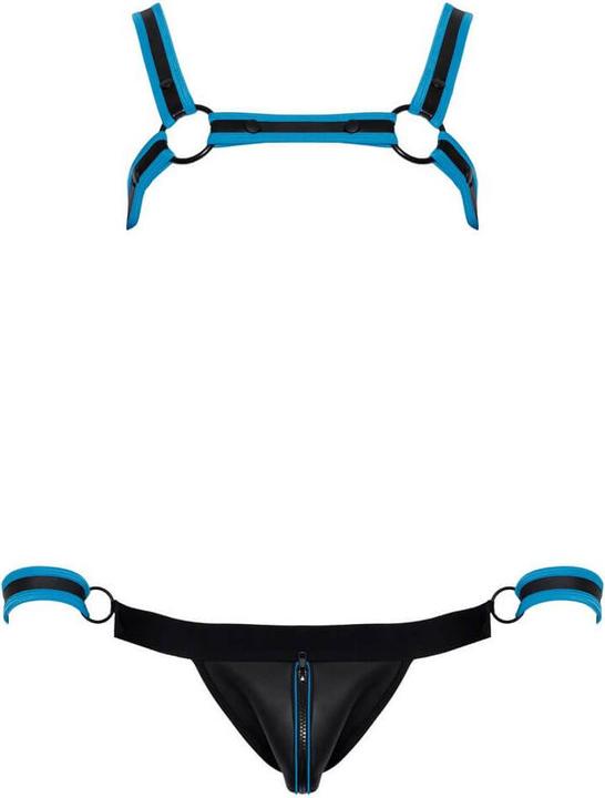 Image du produit Svenjoyment Jockset homme Noir/Bleu M (M)