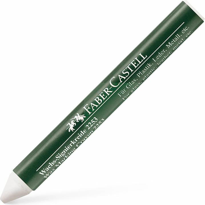 Actual product image Faber-Castell Wax Marking Chalk 2253 white (1x)