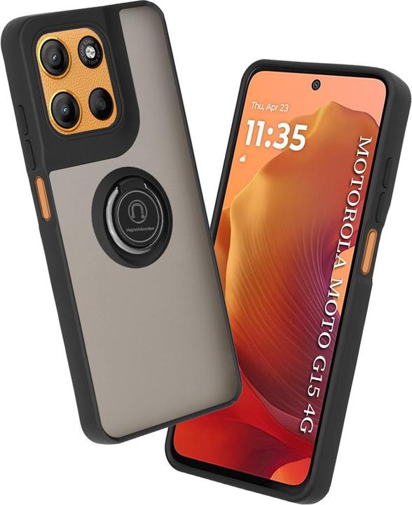 Produktbild Techsuit - Glinth - Motorola Moto G15 / G15 Power - Black (Motorola Moto C)