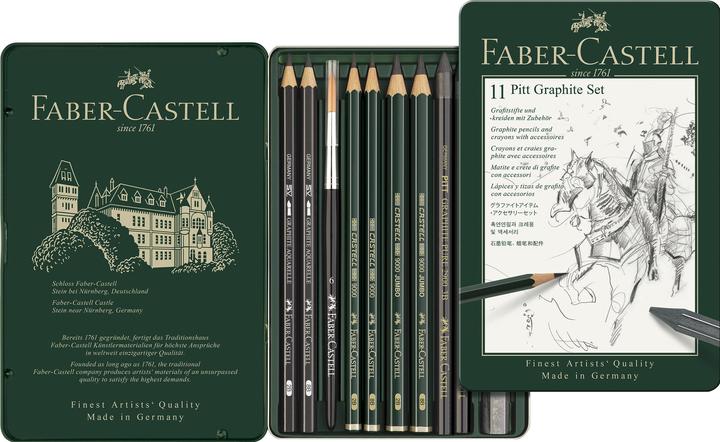 Produktbild Faber-Castell Pitt Graphite (B, 12 x)
