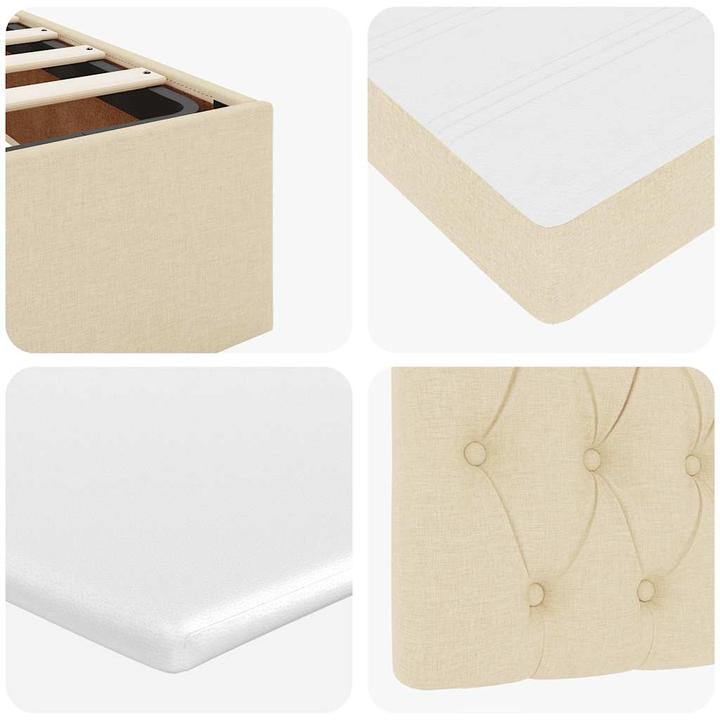 Produktbild vidaXL Ottoman-Bett (90 x 190 cm)