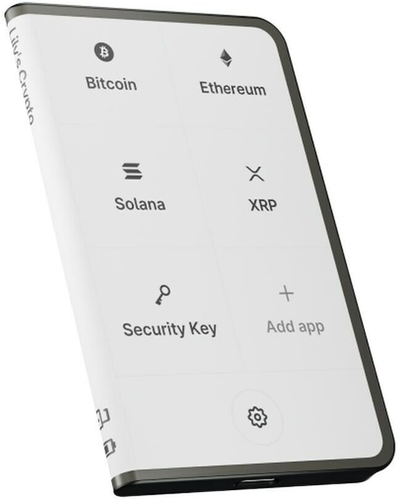 Actual product image Ledger Stax (Bitcoin, Cardano)