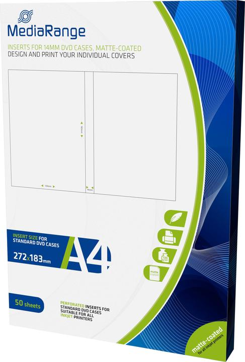 Actual product image MediaRange DVD Case 14mm Inserts