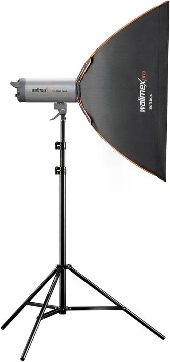 Walimex Pro Octagone Softbox Plus Boîte à lumière pour Flash Studio 60