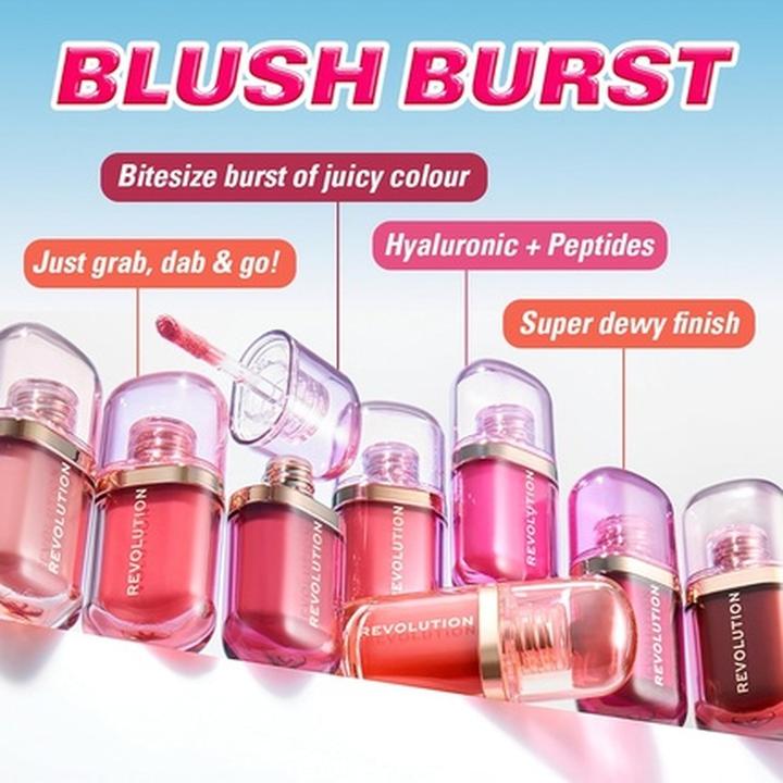 Actual product image I Heart Revolution Superdewy Liquid Blush Burst