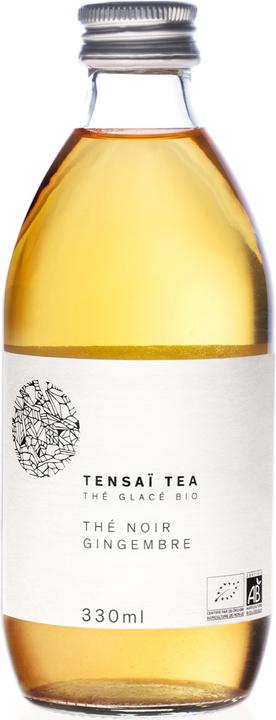 Produktbild Tensai Bio Schwarzer Eistee Ingwer (1 x 33 cl)
