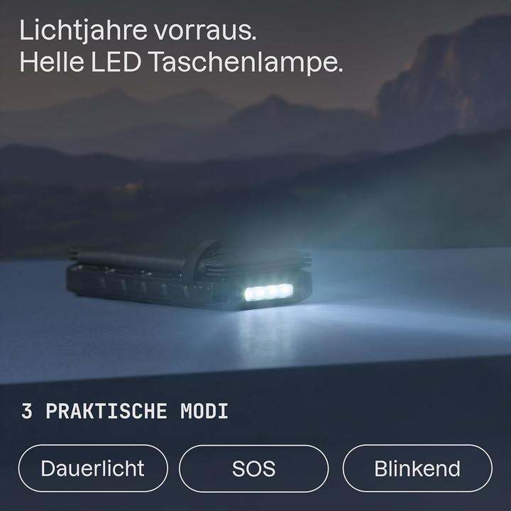 Image du produit Roboparts SP26W Handy-Solarladegerät für Camping und Outdoor (20000 mAh, 8 W, 74 Wh)