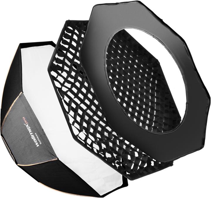 Walimex pro pro Octagon Plus Orange Line 90 (Softbox, 90 cm)