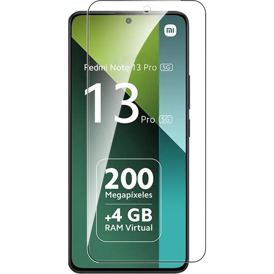 Screenguard Xiaomi Redmi Note 13 Pro 5G Panzerglas Schutzfolie Case Friendly Design (1 Stück, Xiaomi Redmi Note 13 Pro 5...