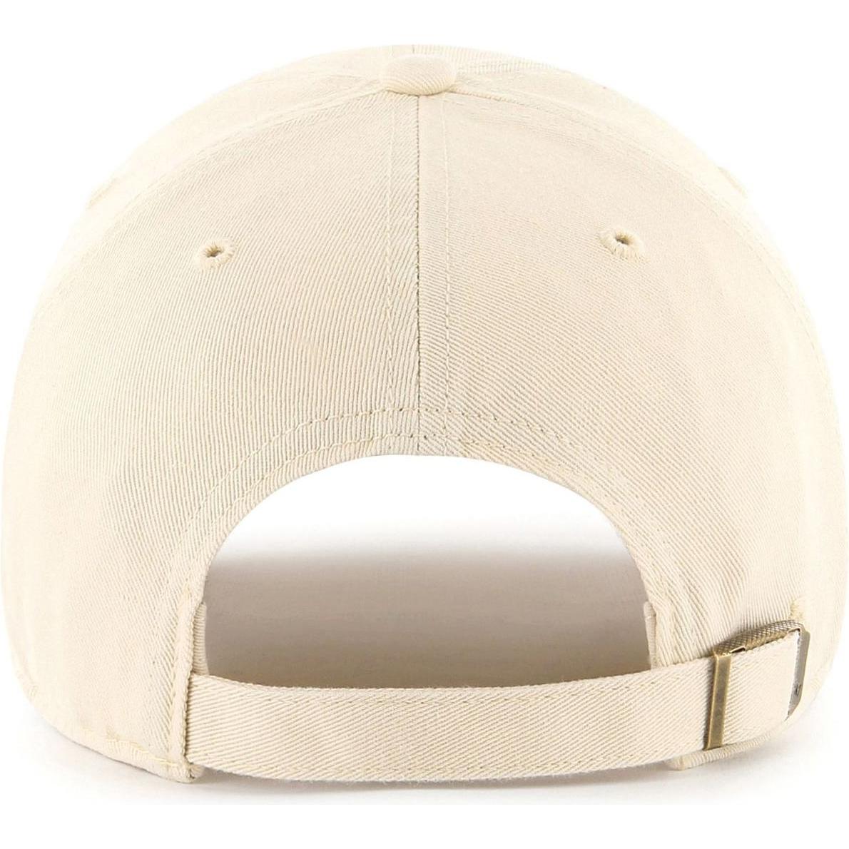 Thumbnail - 47 Brand, Herren, Cap, Strapback Cap - Clean Up Oakland Athletics Natural, Beige