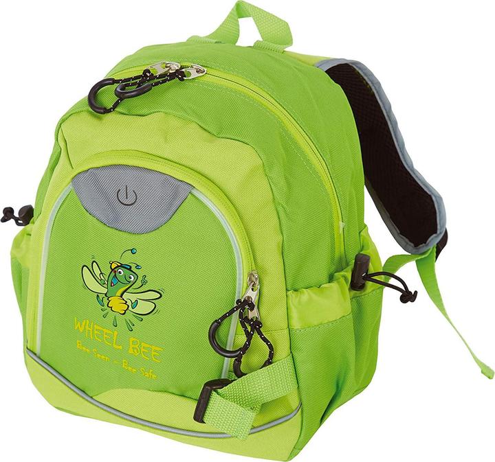Immagine prodotto Wheel Bee Zaino per l'asilo KiddyBee con luce LED