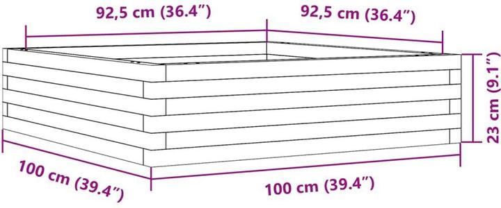 Produktbild vidaXL Pflanzgefäss
