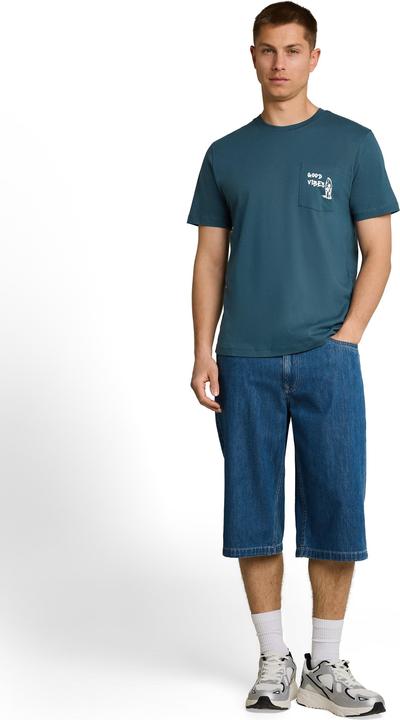 Produktbild Tom Tailor T-Shirt mit Brusttasche mit Print (S)
