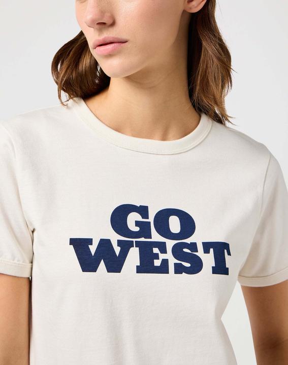 Actual product image Wrangler T-Shirt Ringer Tee (L)