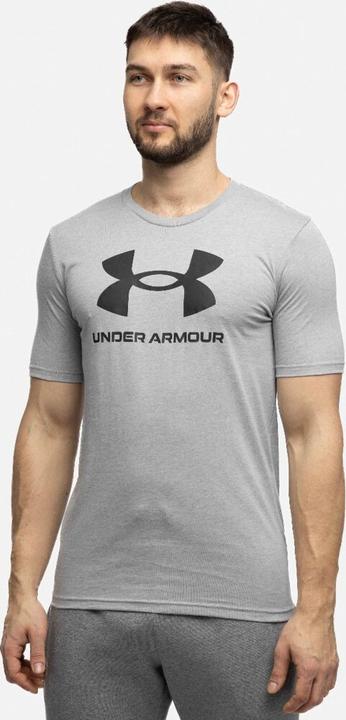 Immagine prodotto Under Armour Maglietta Sportstyle Logo Uomo Grigio 1382911 035 M (M)