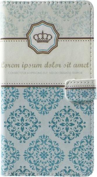 Magnetische Leder Hülle mit Muster (Sony Xperia XZ1)
