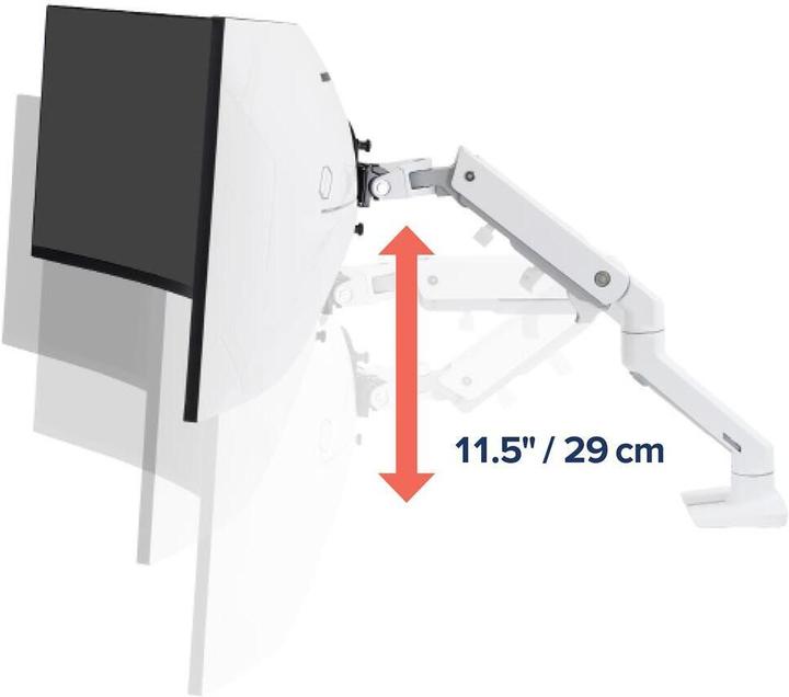 Produktbild Ergotron HX HD Monitor Arm mit patentierter CF-Technologie (Tisch, 49", 19.05 kg)