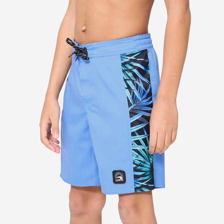 Image du produit Olaian Boardshort surf Garçon - 900 Band bleu (152)