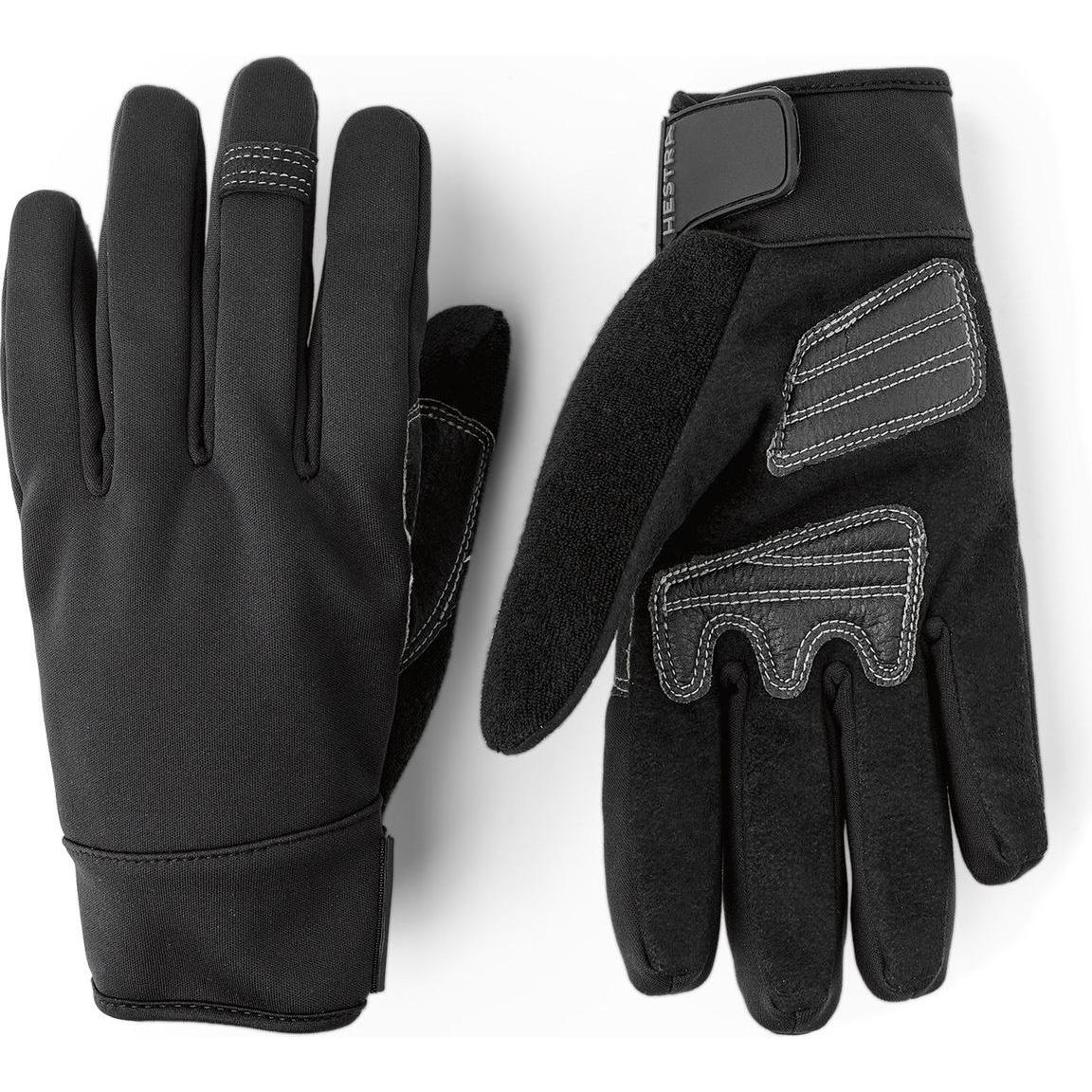 Hestra, Herren, Handschuhe, Tactility 5 Finger, Schwarz, (XS)