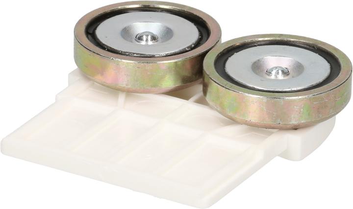 Image du produit IB Connect CUBO kit de fixation plat blanc avec aimant, 2 pièces (2x)