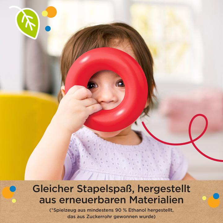 Image du produit Fisher-Price Pyramide arc-en-ciel - Jouet d'éveil 1er âge - Dès 6 mois