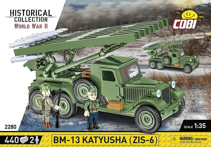 Actual product image Cobi KATYUSHA ROCKET LAU, model, 440 parts, from 8 years old