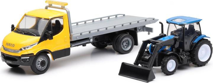 Actual product image New Ray Iveco Daily Roll-Off With New Holla Scale 1:36 (1 model randomly assorted)