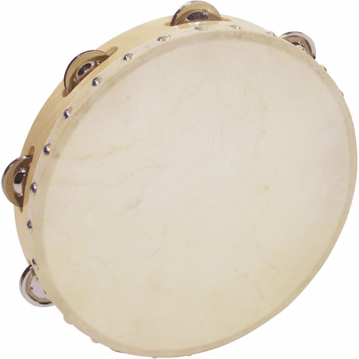 Dimavery DTH-106 Tambourin (Tamburin), Perkussion, Beige
