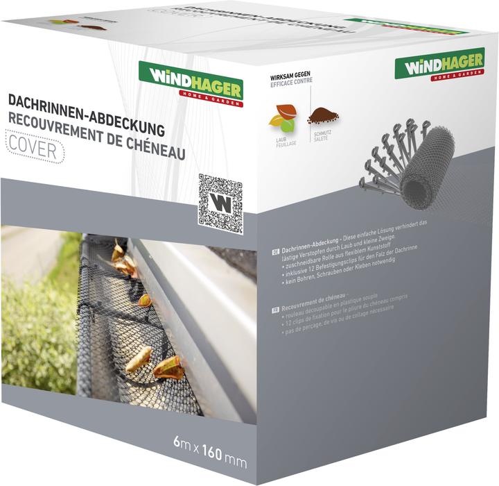 Image du produit Windhager Couverture de gouttière de toit