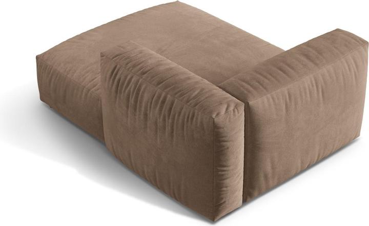 Image du produit Micadoni Chaise longue modulable droite, "Martina", 1 Place, 176x123x75 Fabriqué en Europe (Recamière)