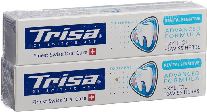 Produktbild Trisa Zahnpasta Revital Sensitive DuoPack (150 ml)