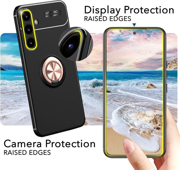 Produktbild Nalia Matte Ring Silikon Hülle (Samsung Galaxy S24)