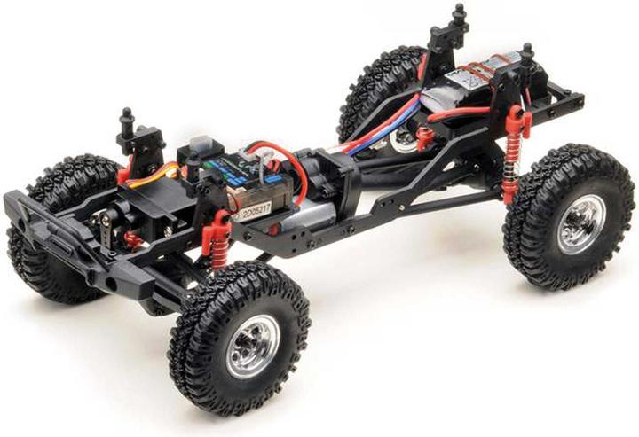 Productafbeelding Absima 1:18 Micro Crawler Pickup Rood RTR (RTR Gereed voor gebruik)