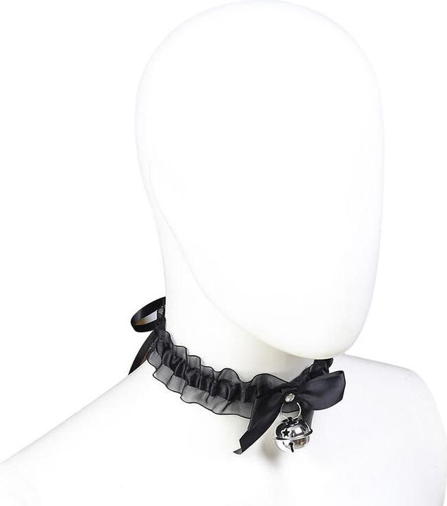 Actual product image Ohmama Fetish Lace Fetish Collar