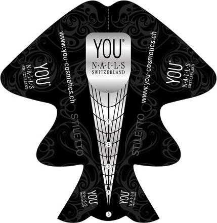 You Nails YOU Stencils Stiletto (Nail lutensil)